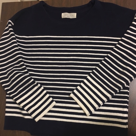 Brand New stripe sweater nice fabric