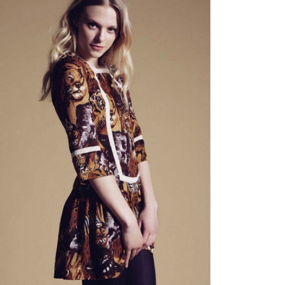 Family Affairs Moonstruck Dress in Safari Print