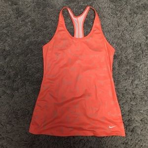 Nike Dry Fit tank top - orange and blue