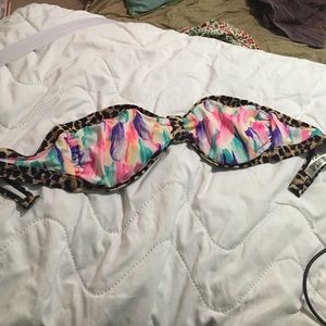 LIMITED EDITION PINK strapless bathing suit