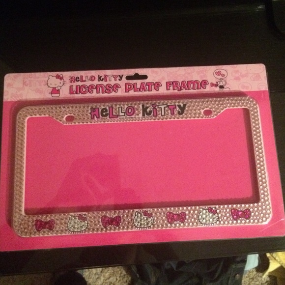 License plate cover!