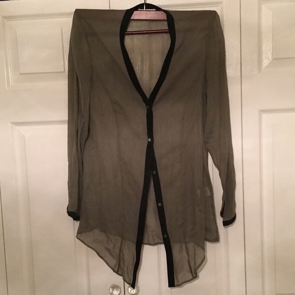Helmut Lang silk blouse