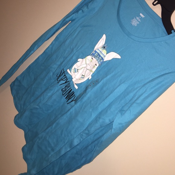Sleepy bunny shirt