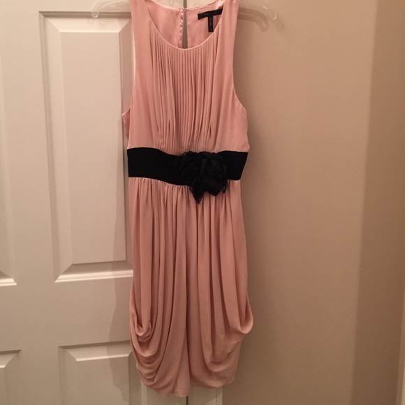 BCBGMaxAzria Pink petal dress!!