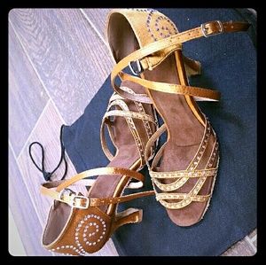 Salsa dance shoes