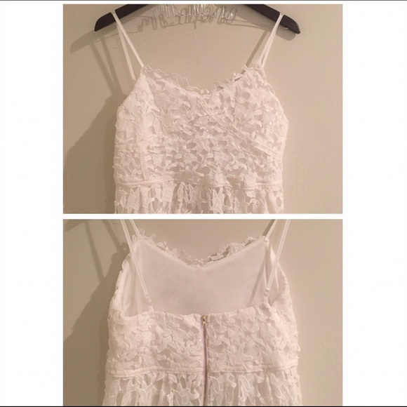 LAST ONE 🆑 White Lace Midi Dress {Host Pick} - Picture 3 of 3
