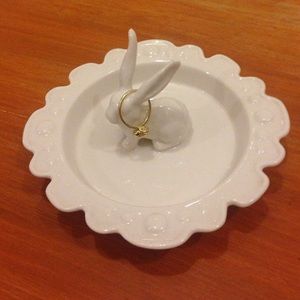 anthropologie rabbit ring dish ⭐️SALE: BOGO FREE⭐️