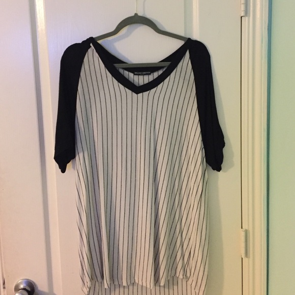 Brandy Melville Other - Brandy Melville baseball long tee/mini dress