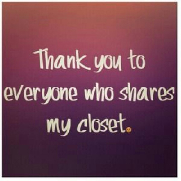 Hey PoshLovers! Thank you For all the Shares!