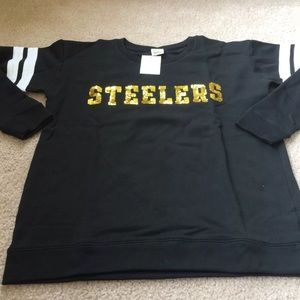 Victoria's Secret steelers sequin pullover