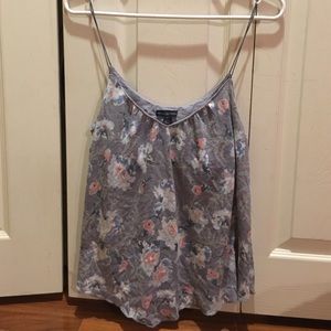 Floral flowy American Eagle tank