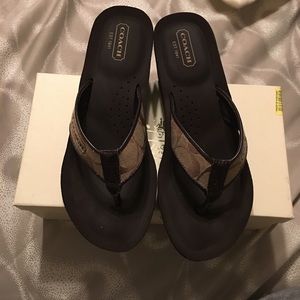 Coach sandals
