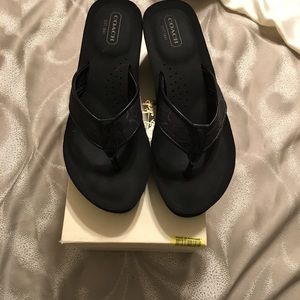 Coach sandals