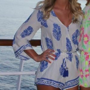 Patterned Romper