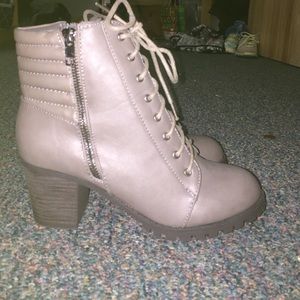 Charlotte Russe heel booties