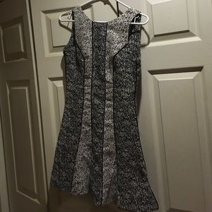 BRAND NEW black and white dress