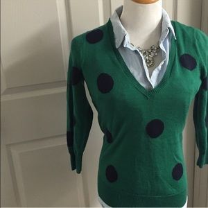 Merino Wool Polka Dot Sweater