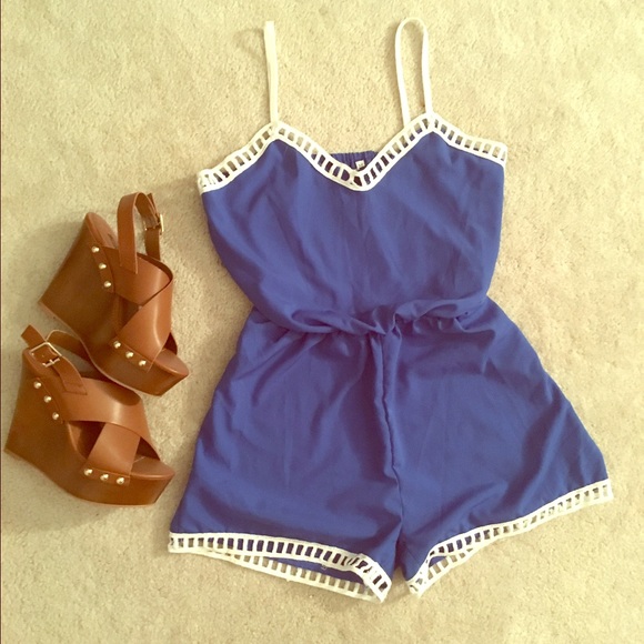 Blue Romper