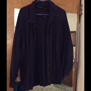 This top n blouse lightly worn  twice, plum