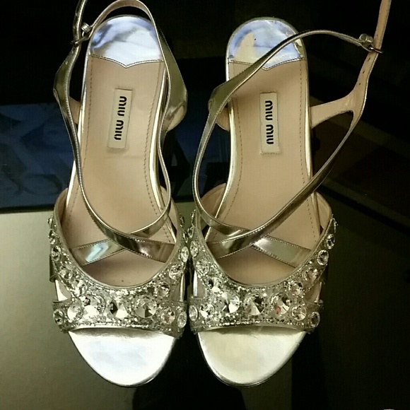Miu miu wedges