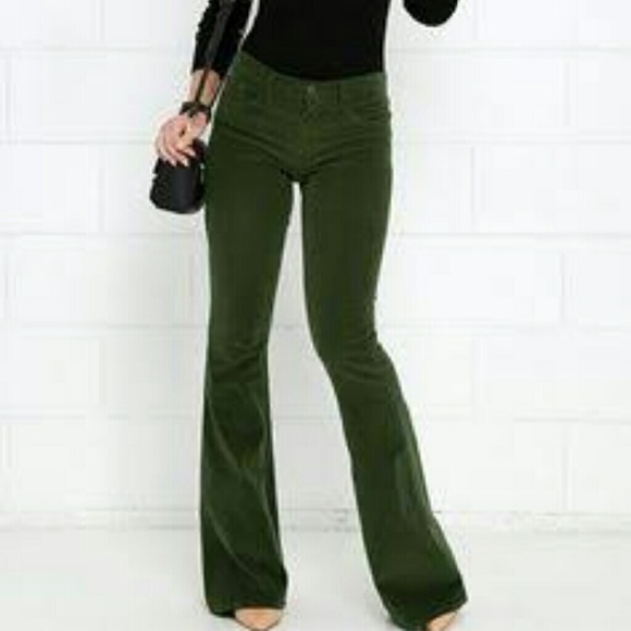 Size 24🔥Free People Jolene Bell Bottom Cords - Picture 2 of 4