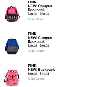 Pink Backpack