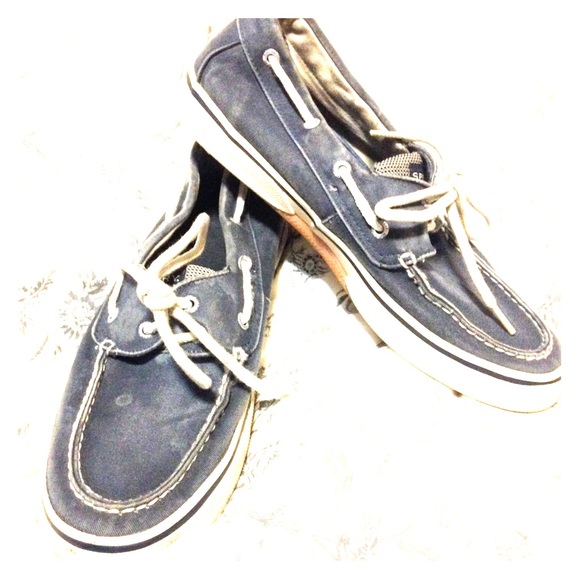 SPERRY | blue&white, boat shoes.