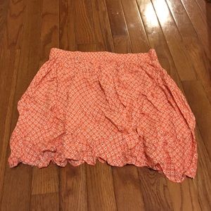 Patterned flowy AE skirt