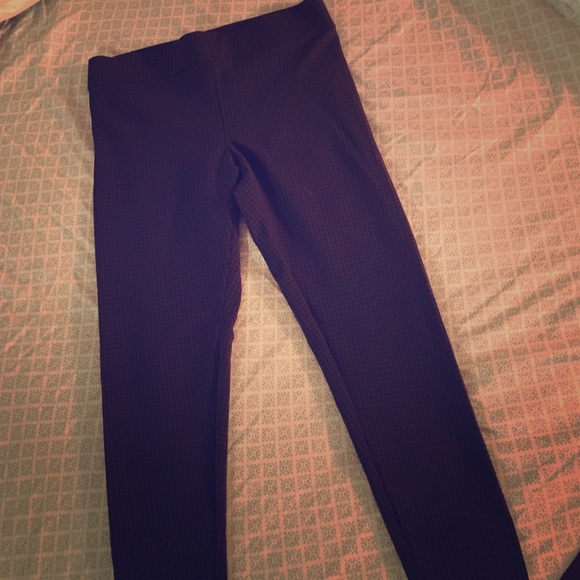 Houndstooth full length leggings