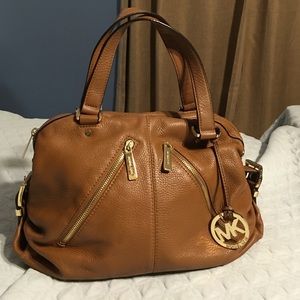Camel Colored leather Michael Kors Bag