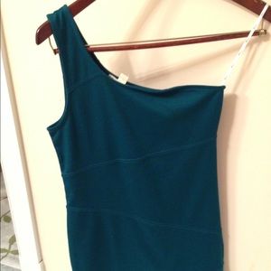 Sexy one shoulder bodycon dress