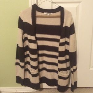 stripped sweater distressed oversized