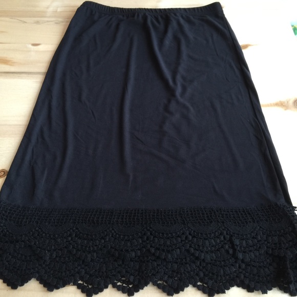 lace slip skirt extender