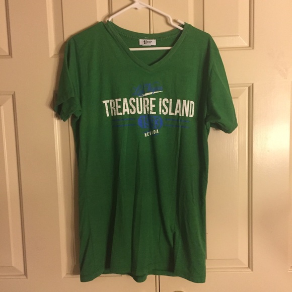 Green Treasure island tshirt