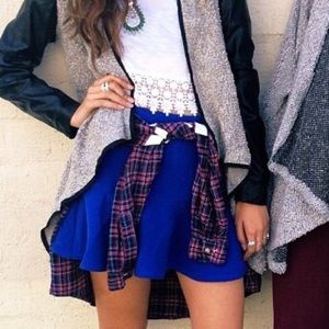 LF blue skirt