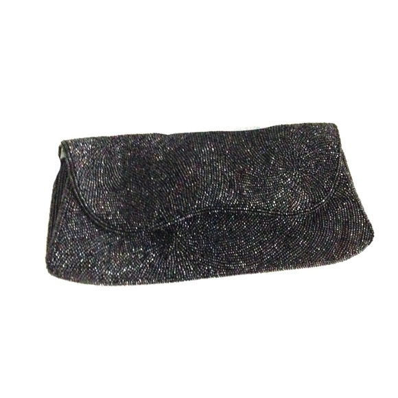 VINTAGE Fugi Bag Japan 1950 handmade beaded clutch