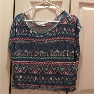 Pacsun comfy pattern tee