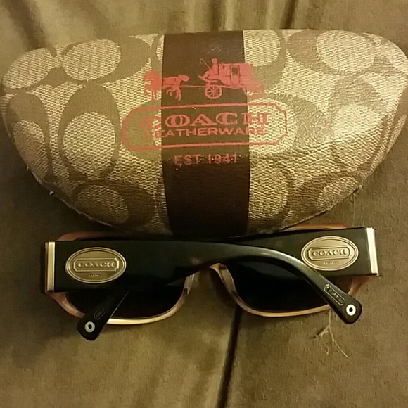 Brown coach sunglassss