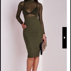 Khaki dress