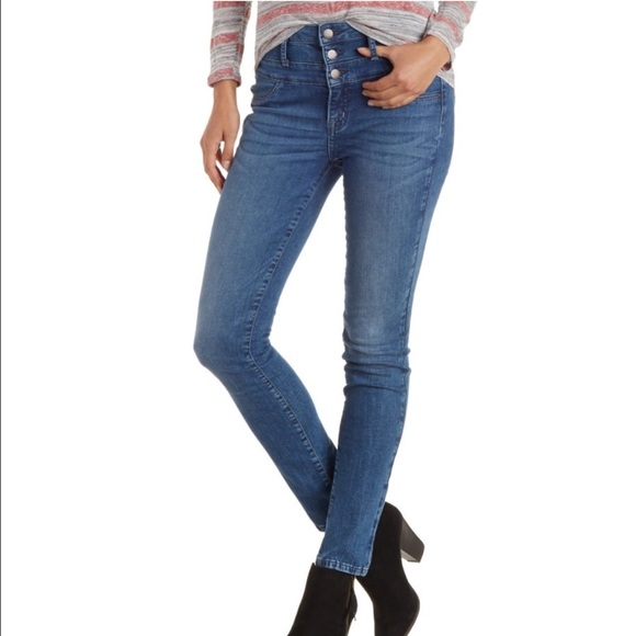 NWT Charlotte Russe high waisted jeans