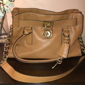 Michael Kors Hamilton Saffiano Leather Medium Bag
