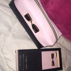 Matching makeup case and a phone case