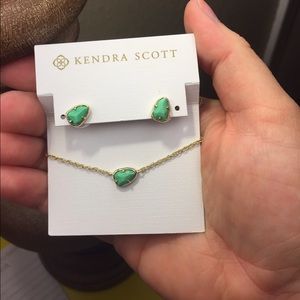 Kendra Scott set in mint