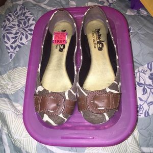 Coach & Four - Animal Print Flats