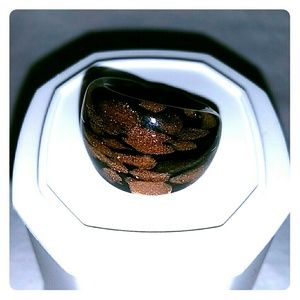 Hand made glass ring