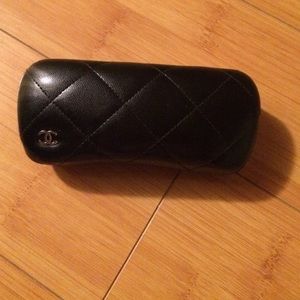 Authentic Chanel glasses case