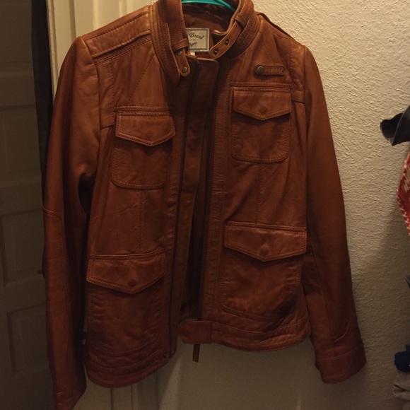 Leather jacket