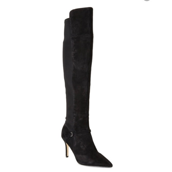 Ivanka Trump suede knee high boots