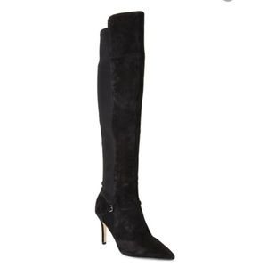 Ivanka Trump suede knee high boots