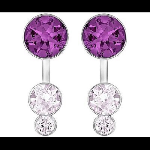 Swarovski Slake Dot Pierced Earring Jackets